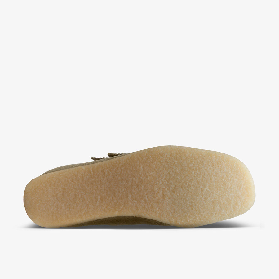 buty wallabee - zamsz klonowy